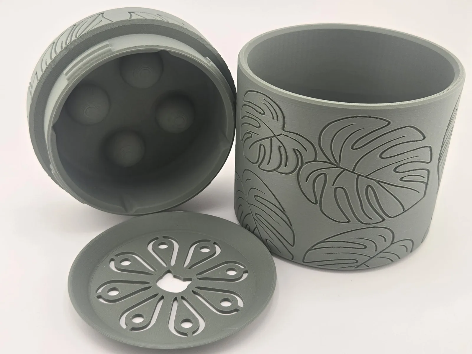 Mona Planter, a real finished print photographed in our studio