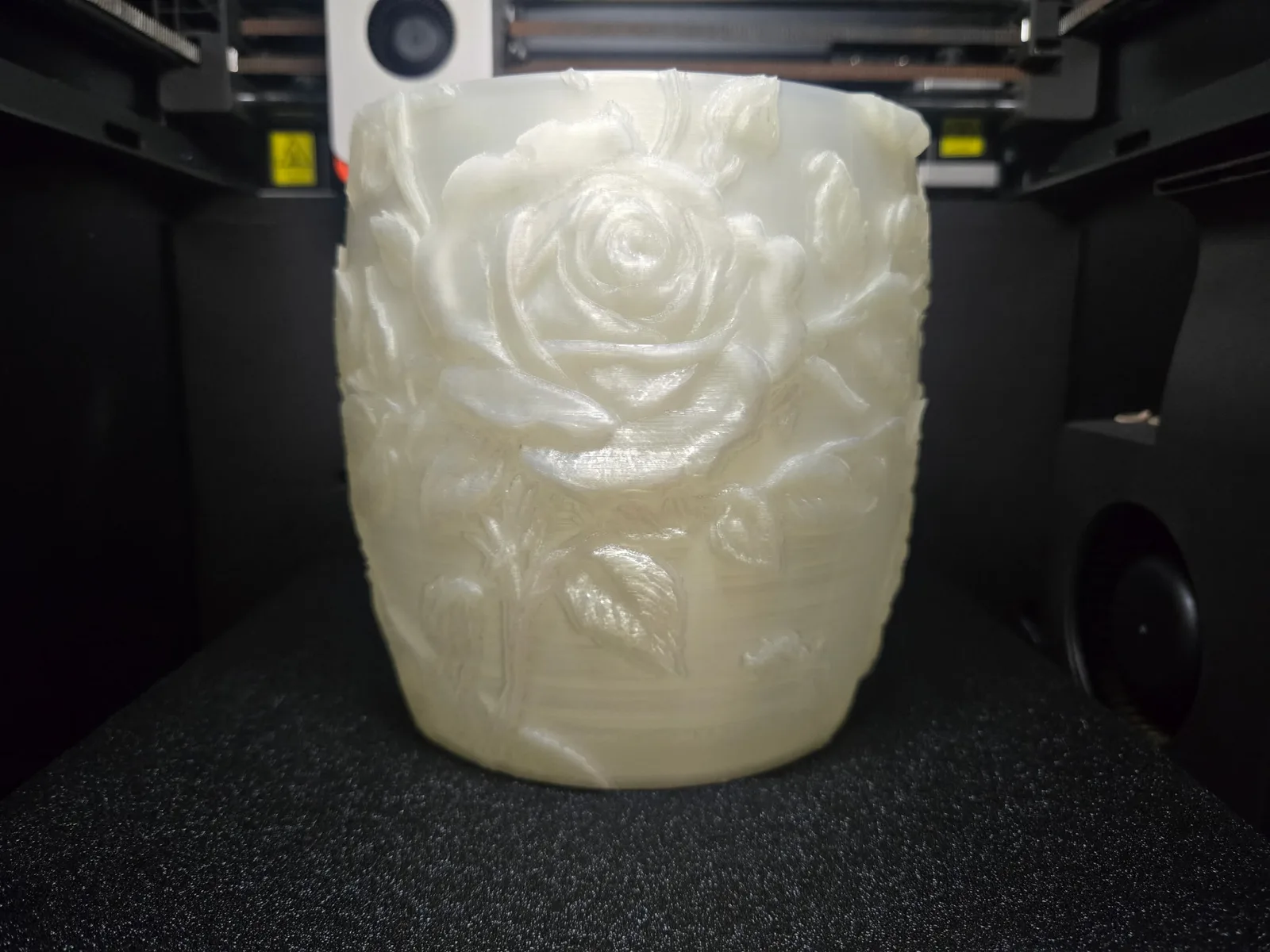 Rose Planter, a real finished print photographed in our studio
