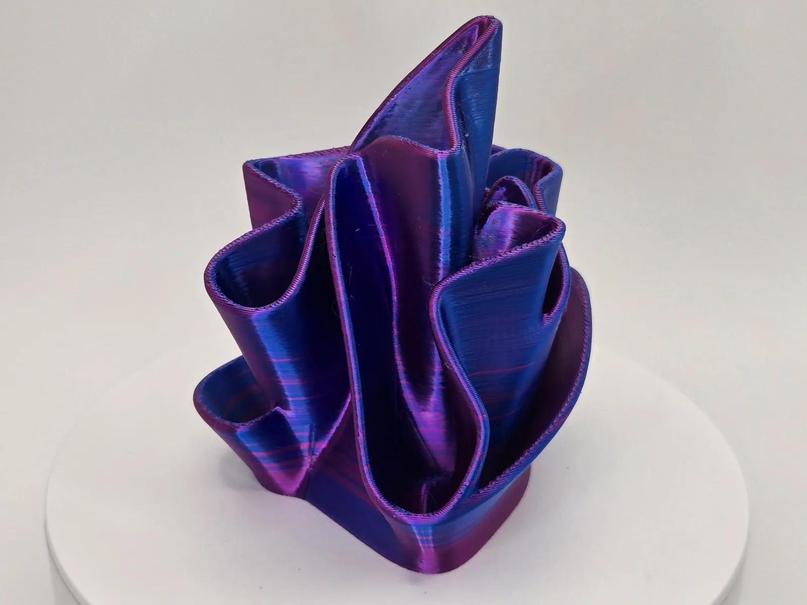 Terrace Cascade Planter, a real finished print photographed in our studio