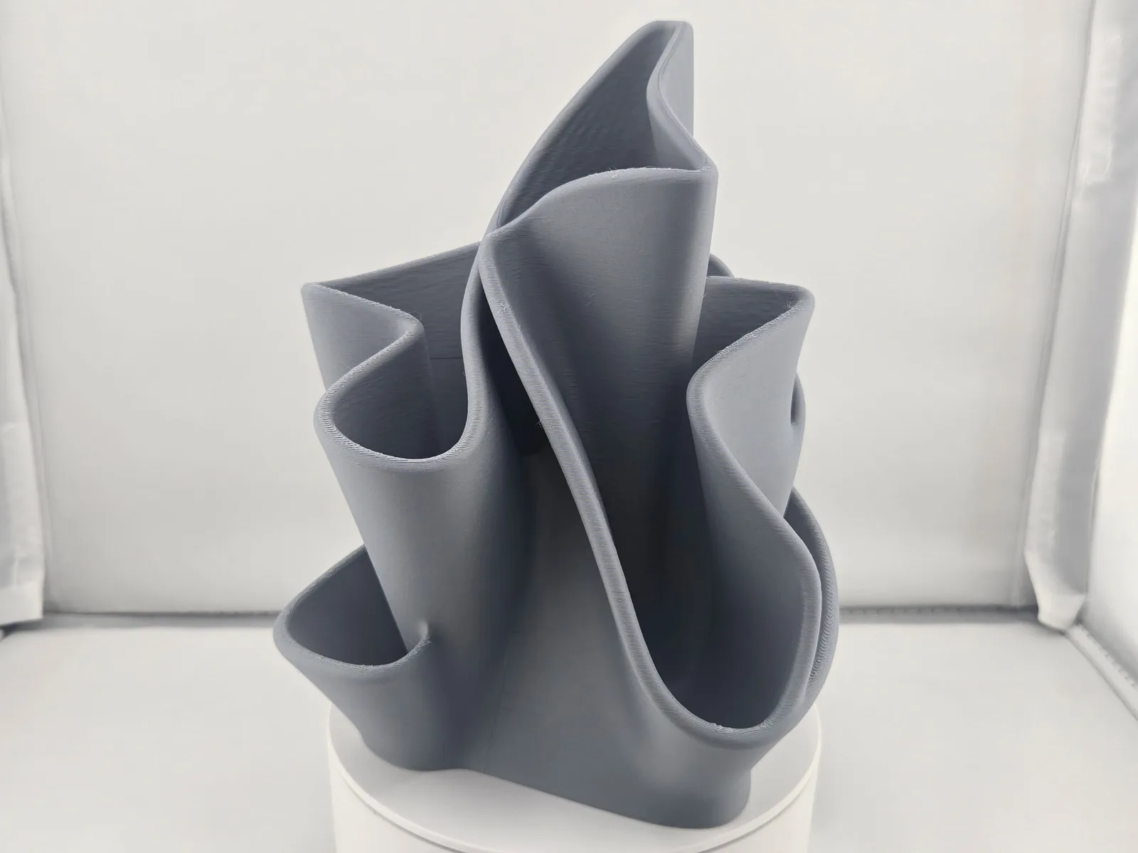 Terrace Cascade Planter, a real finished print photographed in our studio